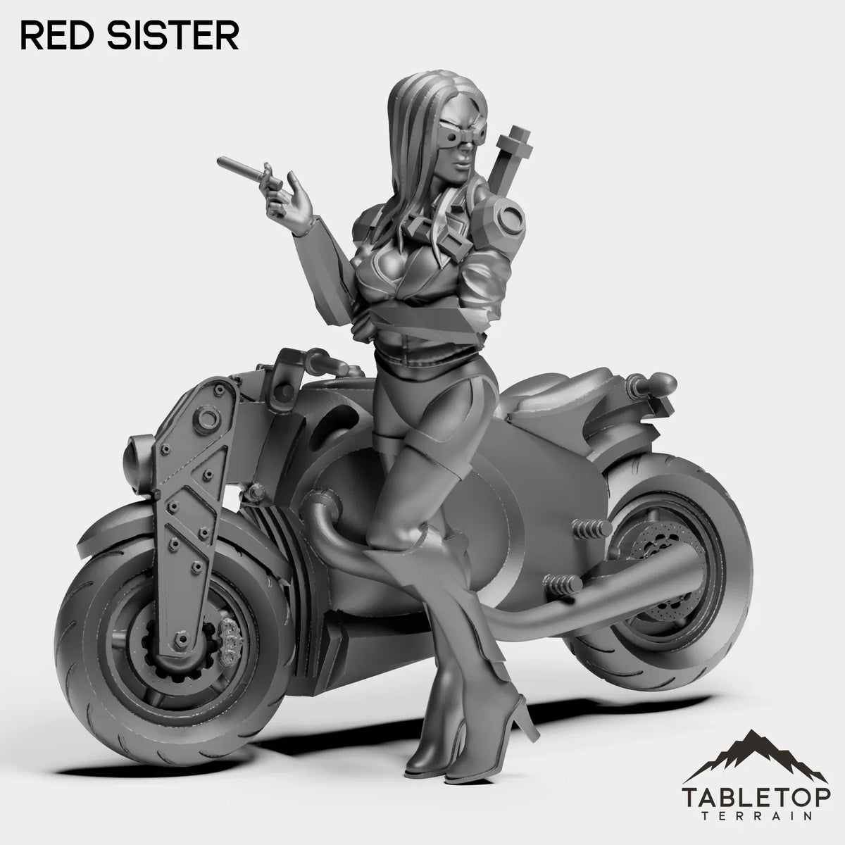 Tabletop Terrain Miniature Red Sister Red Sister - Bomber Girls