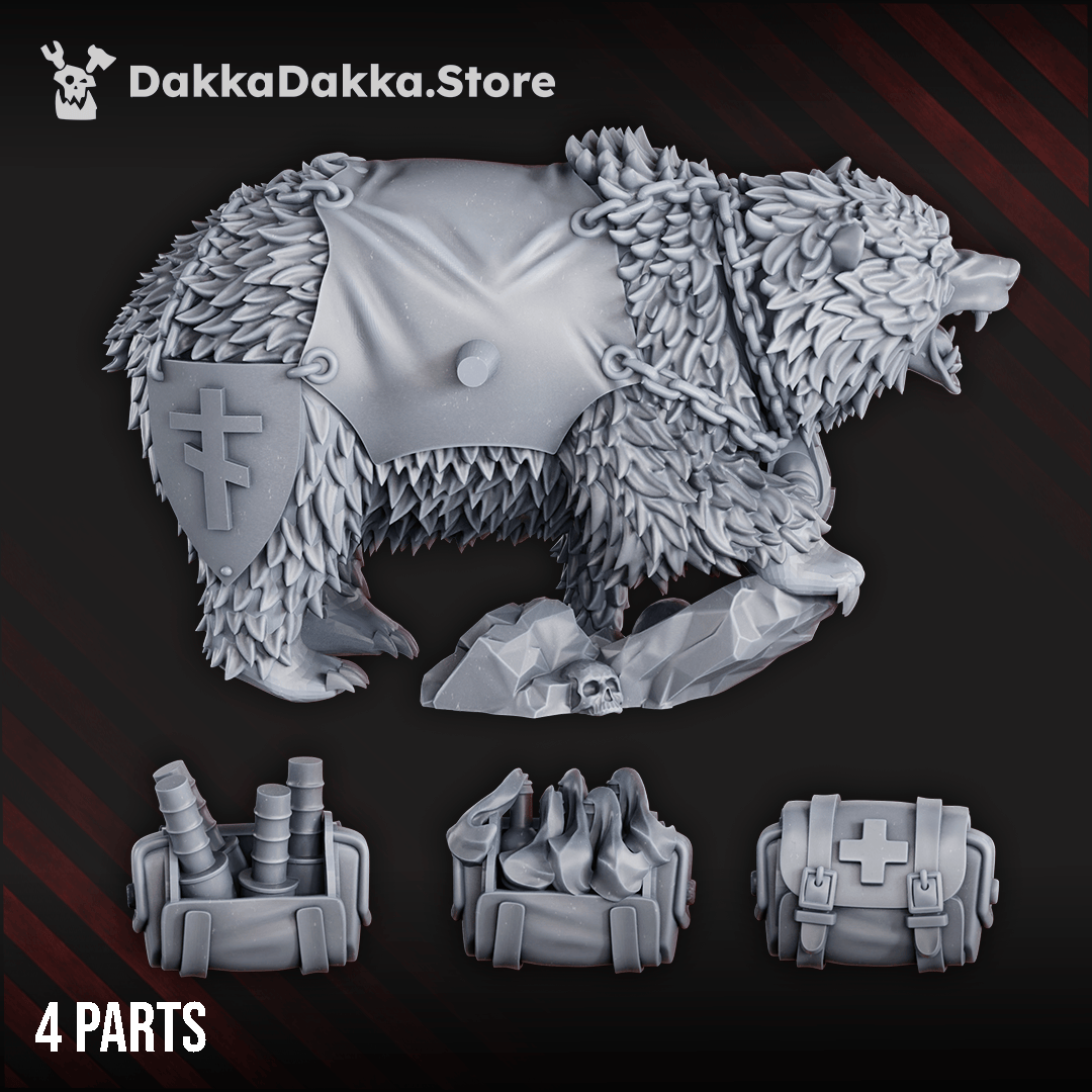 Tabletop Terrain Miniature Redemption Warbear