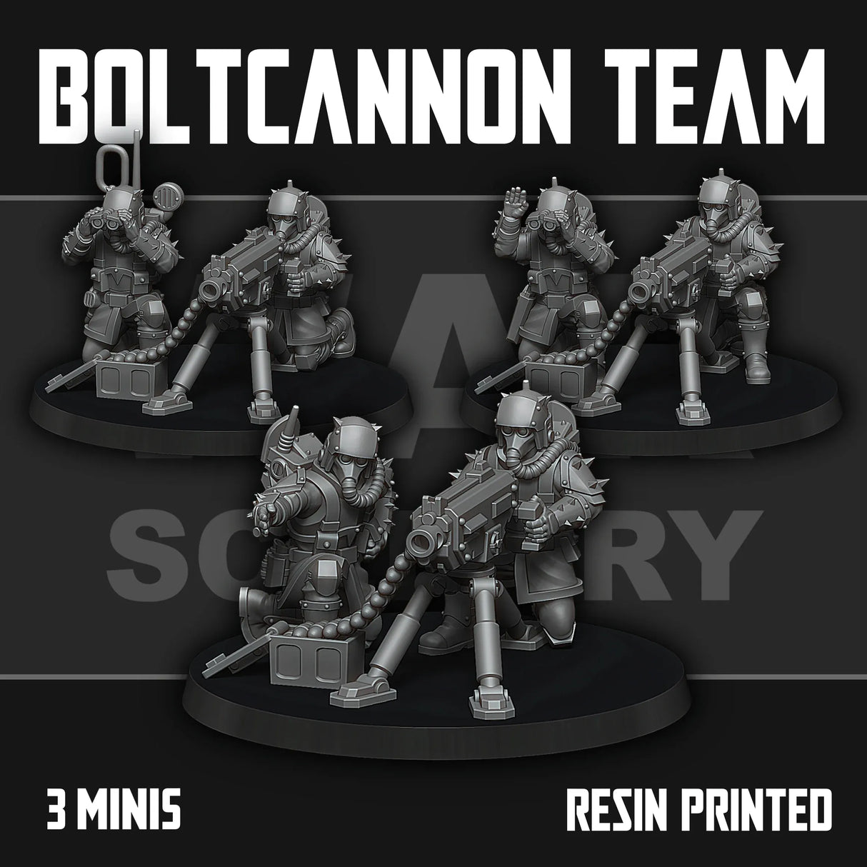 Tabletop Terrain Miniature Renegade Boltcannon Teams