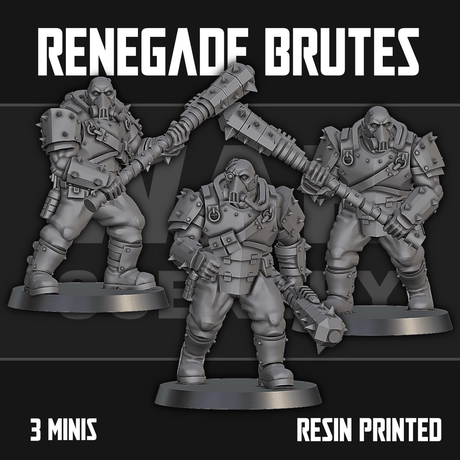 Tabletop Terrain Miniature Renegade Brutes