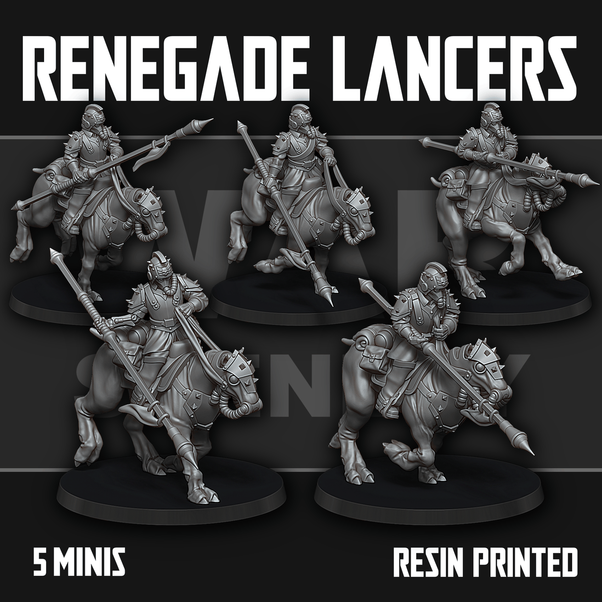 Tabletop Terrain Miniature Renegade Lancers