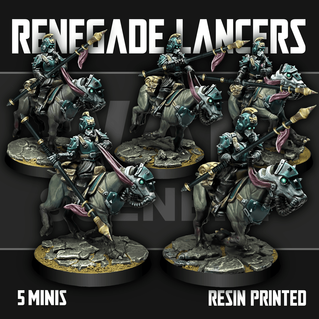 Tabletop Terrain Miniature Renegade Lancers
