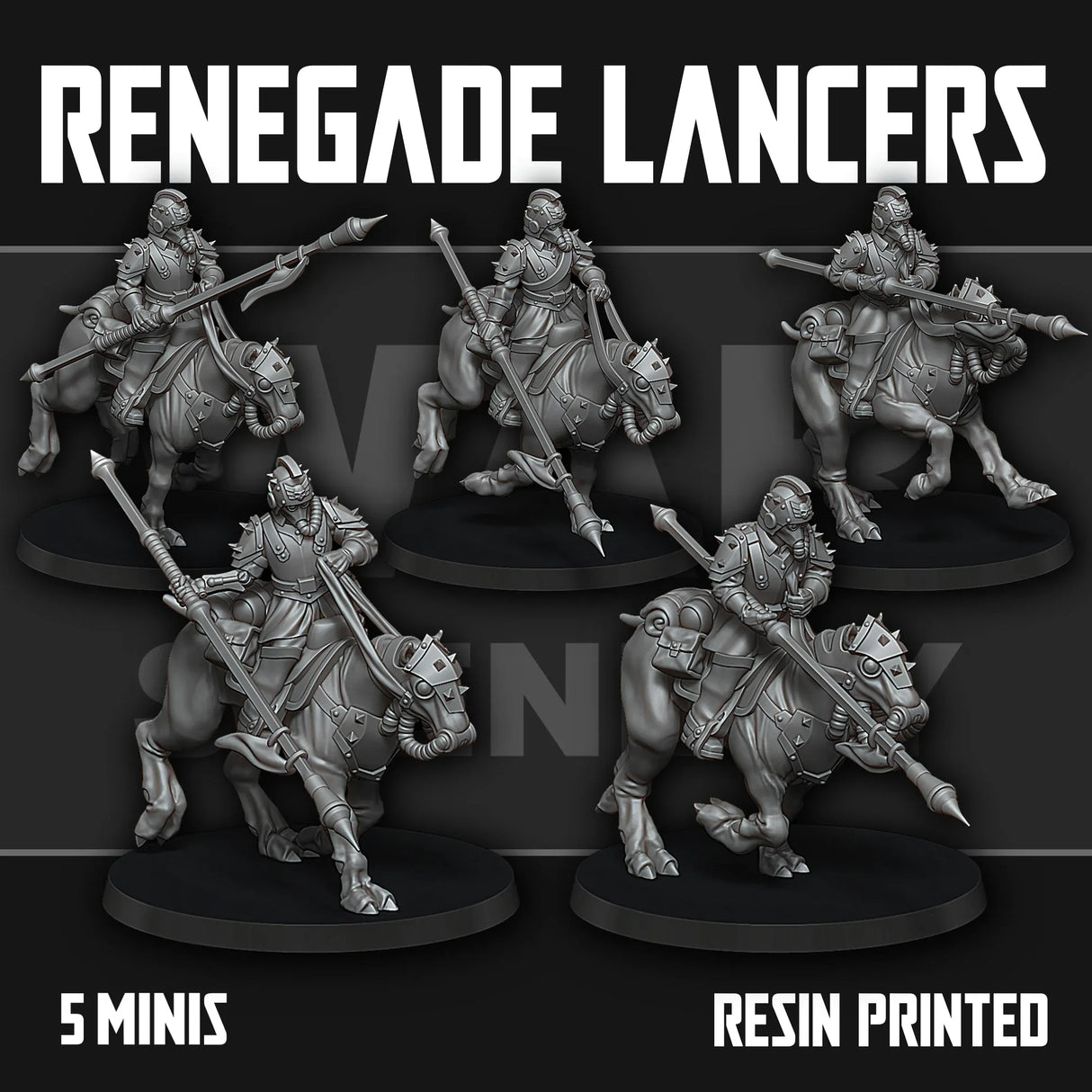 Tabletop Terrain Miniature Renegade Lancers