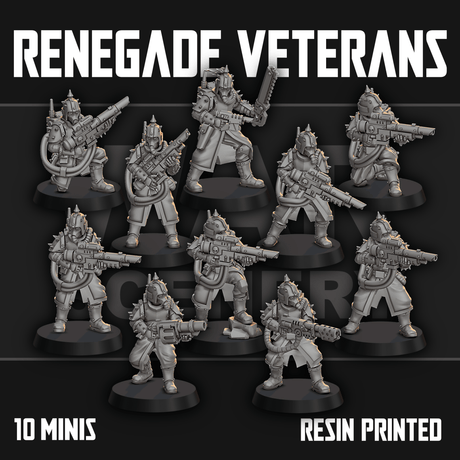 Tabletop Terrain Miniature Renegade Veterans