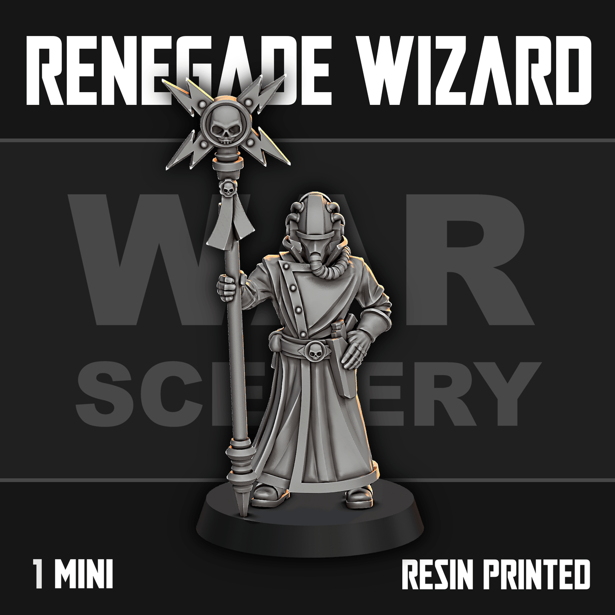 Tabletop Terrain Miniature Renegade Wizard