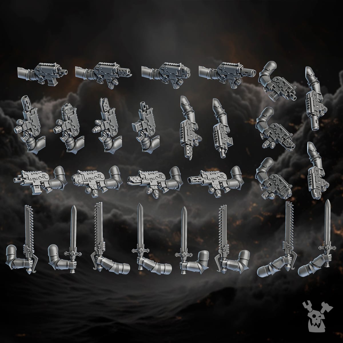 Tabletop Terrain Miniature Retribution Angels (build-kit)