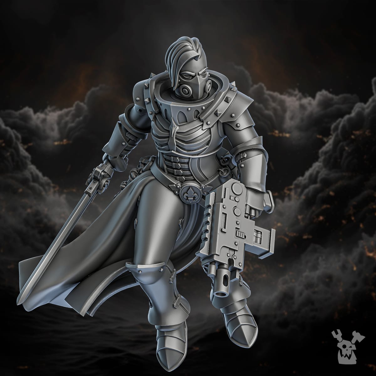 Tabletop Terrain Miniature Retribution Angels (build-kit)