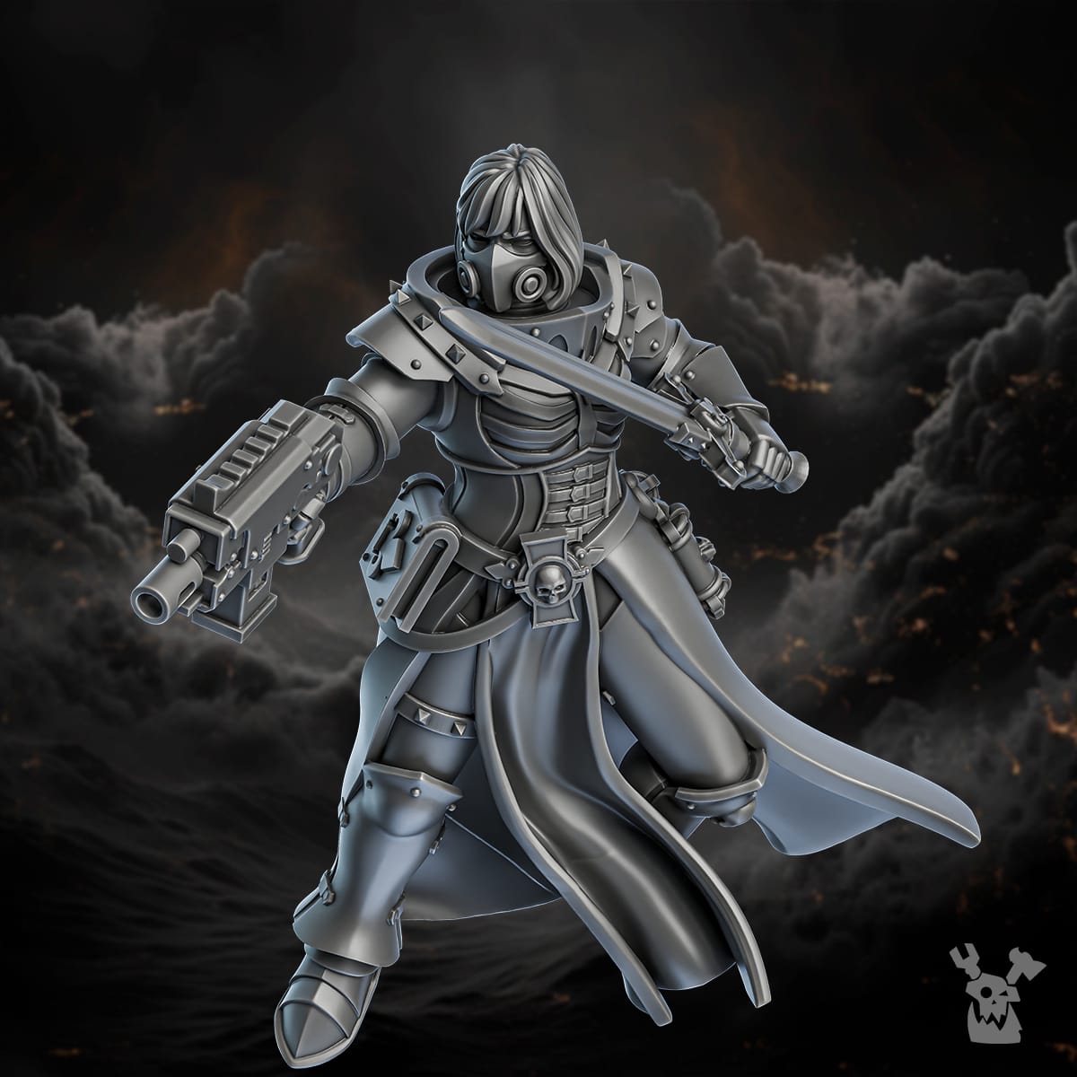 Tabletop Terrain Miniature Retribution Angels (build-kit)