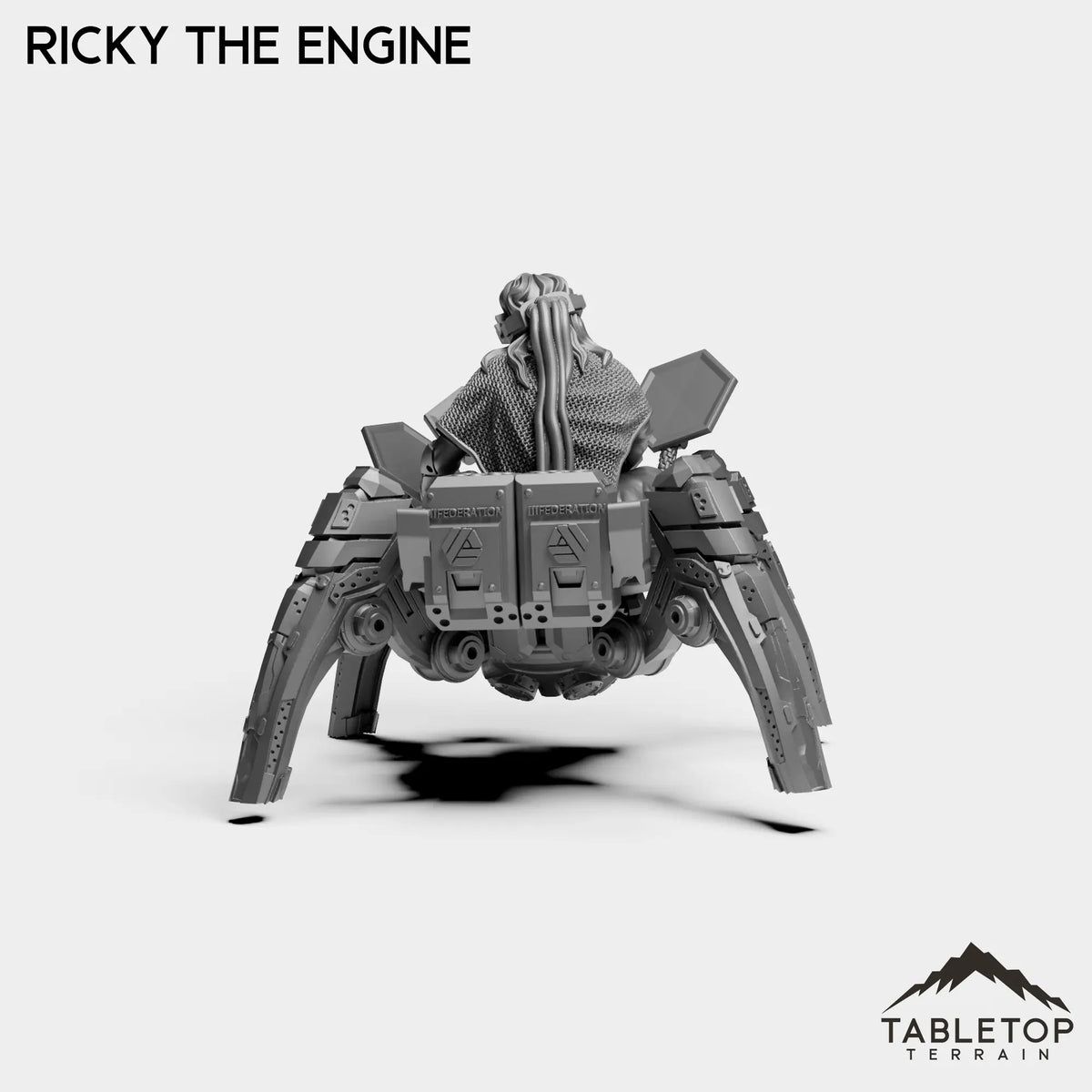 Tabletop Terrain Miniature Ricky The Engine - Johnny & The Psychos