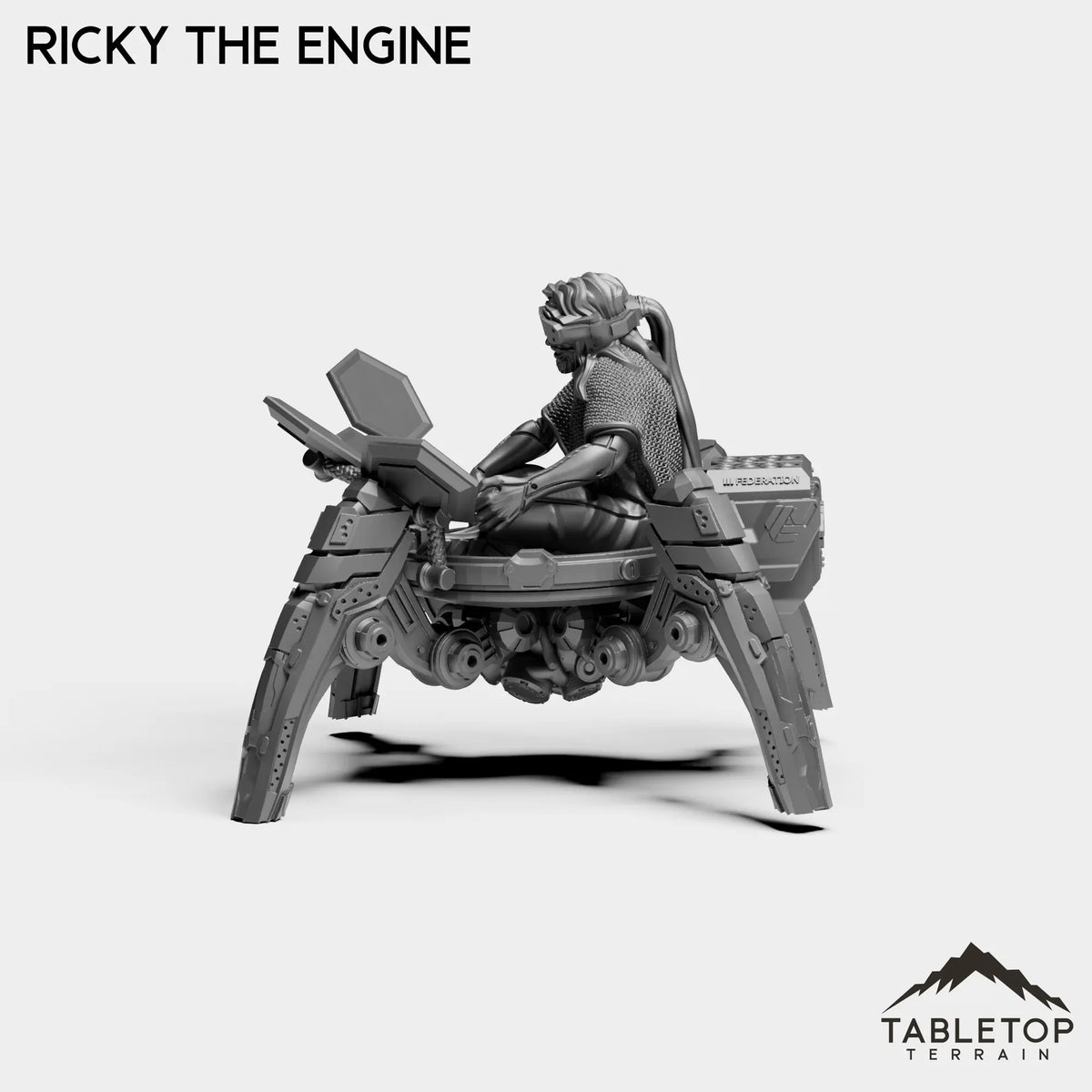 Tabletop Terrain Miniature Ricky The Engine - Johnny & The Psychos