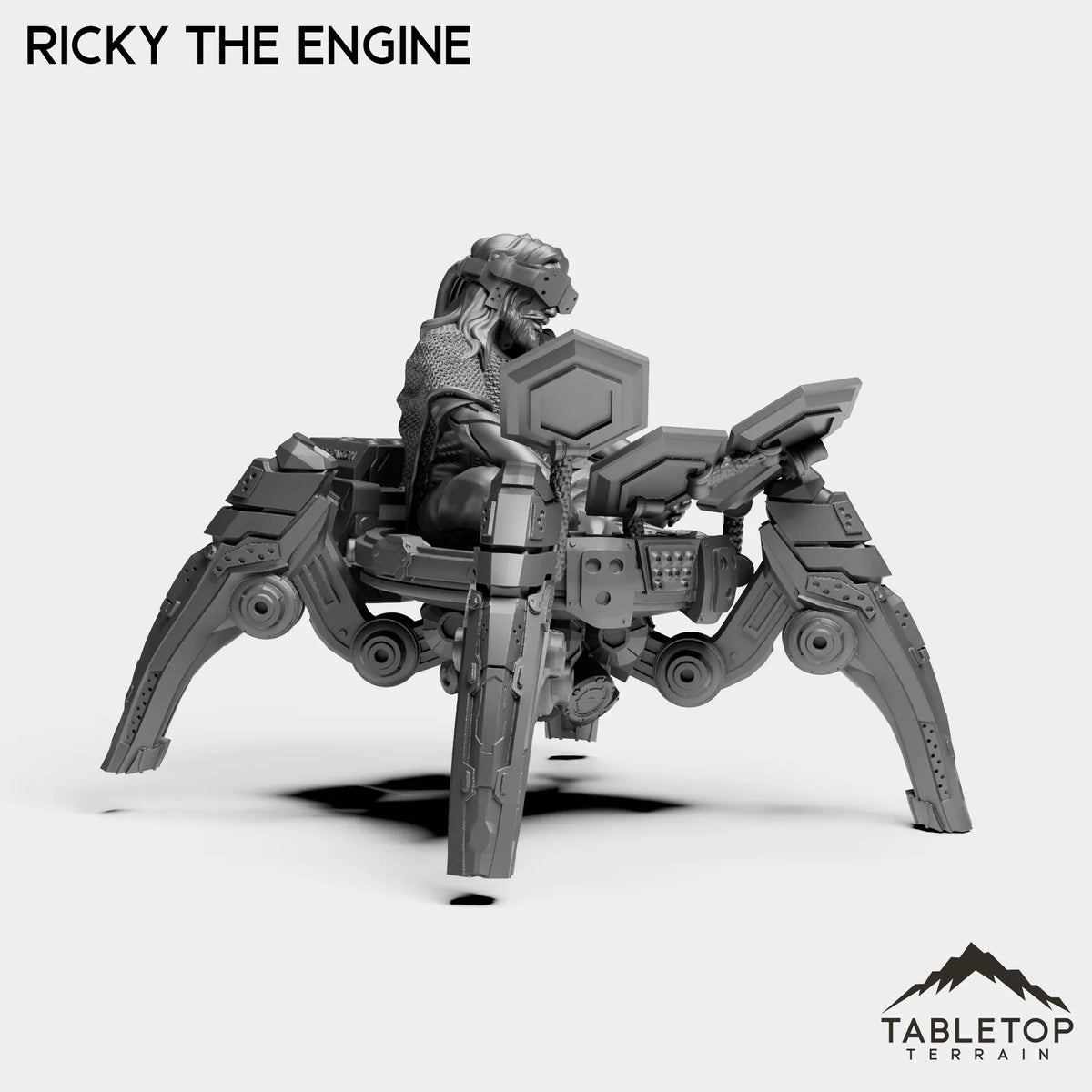 Tabletop Terrain Miniature Ricky The Engine - Johnny & The Psychos