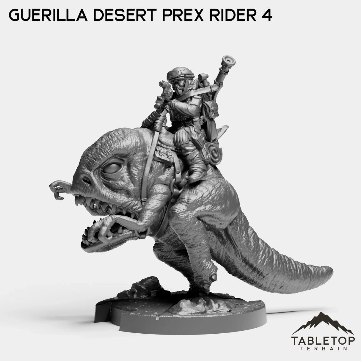 Tabletop Terrain Miniature Rider 4 Prex Riders