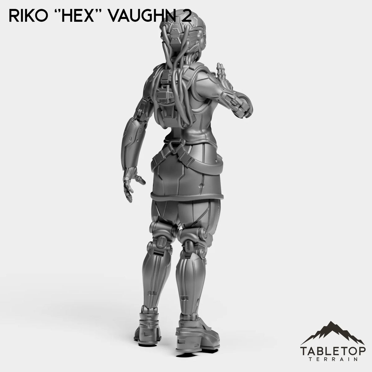 Tabletop Terrain Miniature Riko ''Hex'' Vaughn