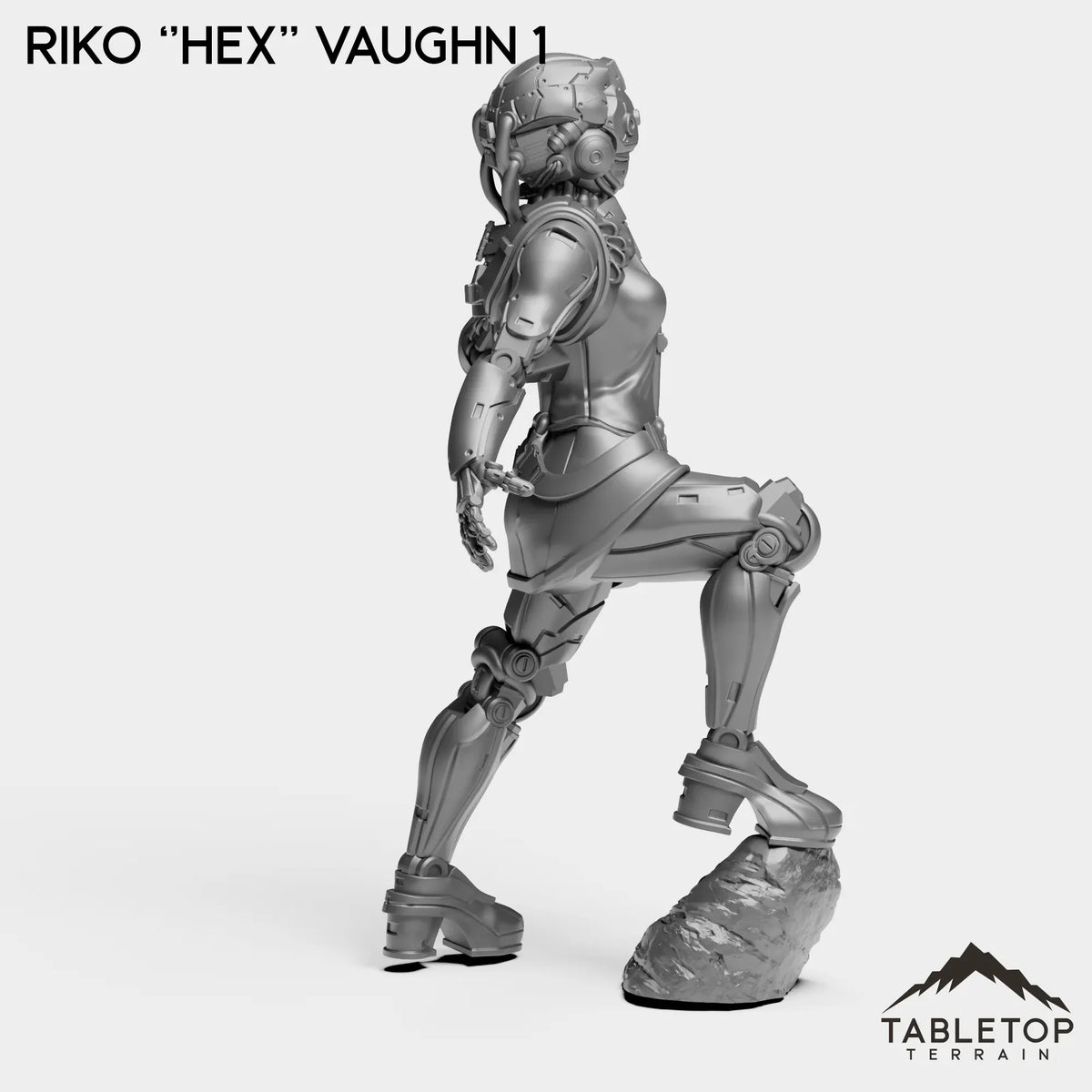 Tabletop Terrain Miniature Riko ''Hex'' Vaughn