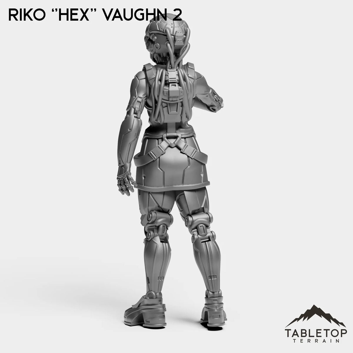 Tabletop Terrain Miniature Riko ''Hex'' Vaughn