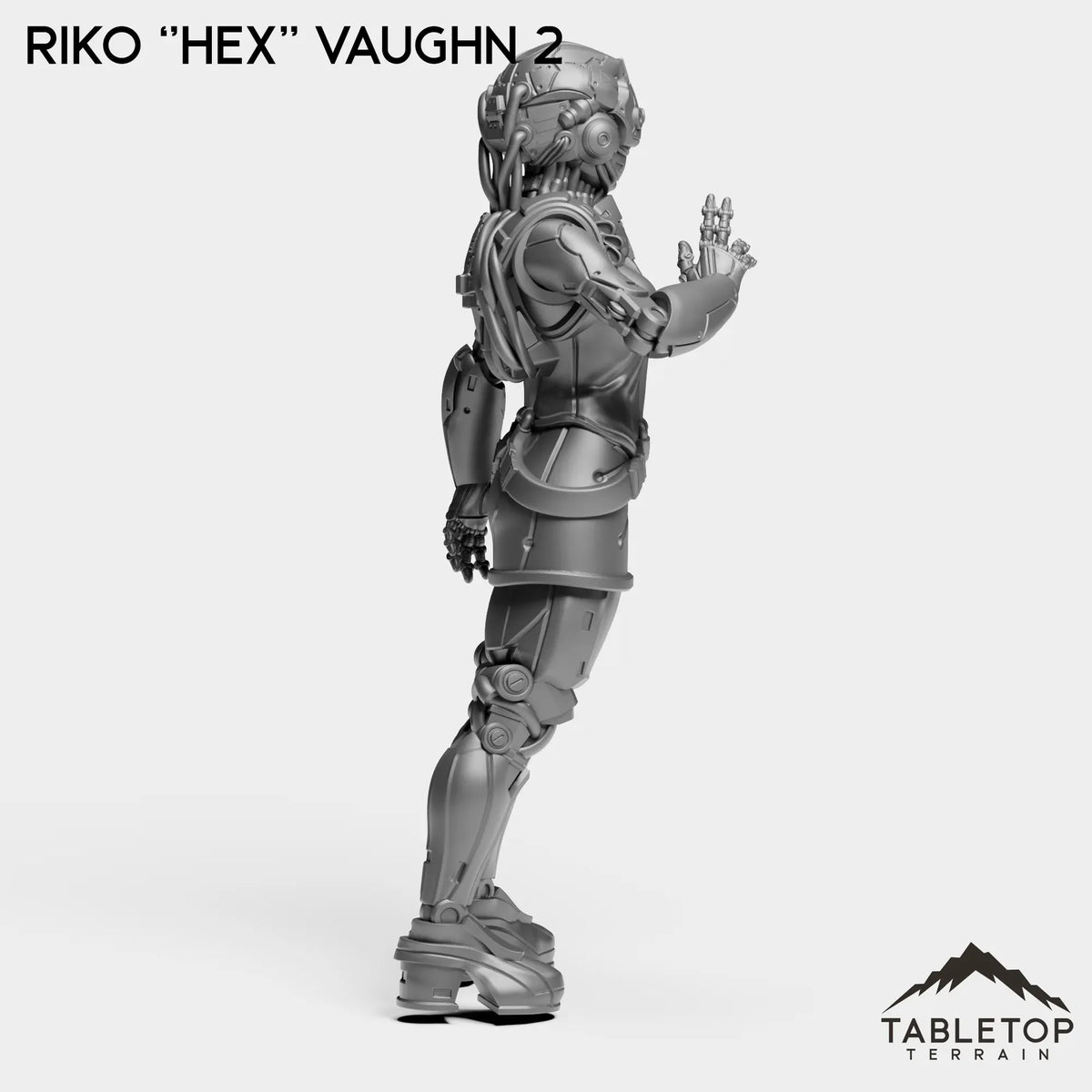 Tabletop Terrain Miniature Riko ''Hex'' Vaughn