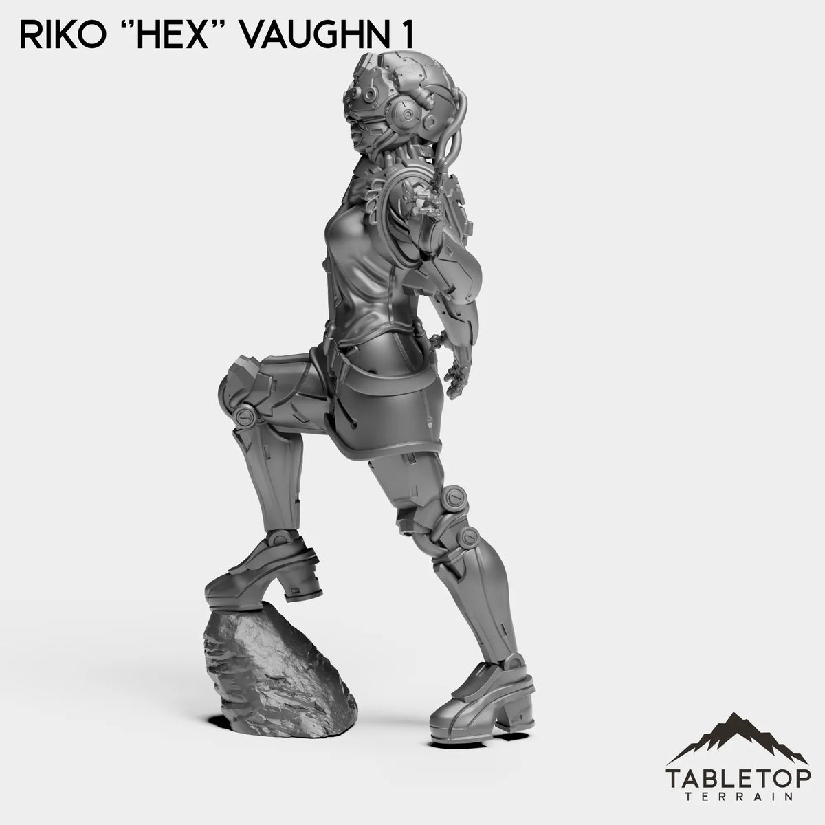 Tabletop Terrain Miniature Riko ''Hex'' Vaughn