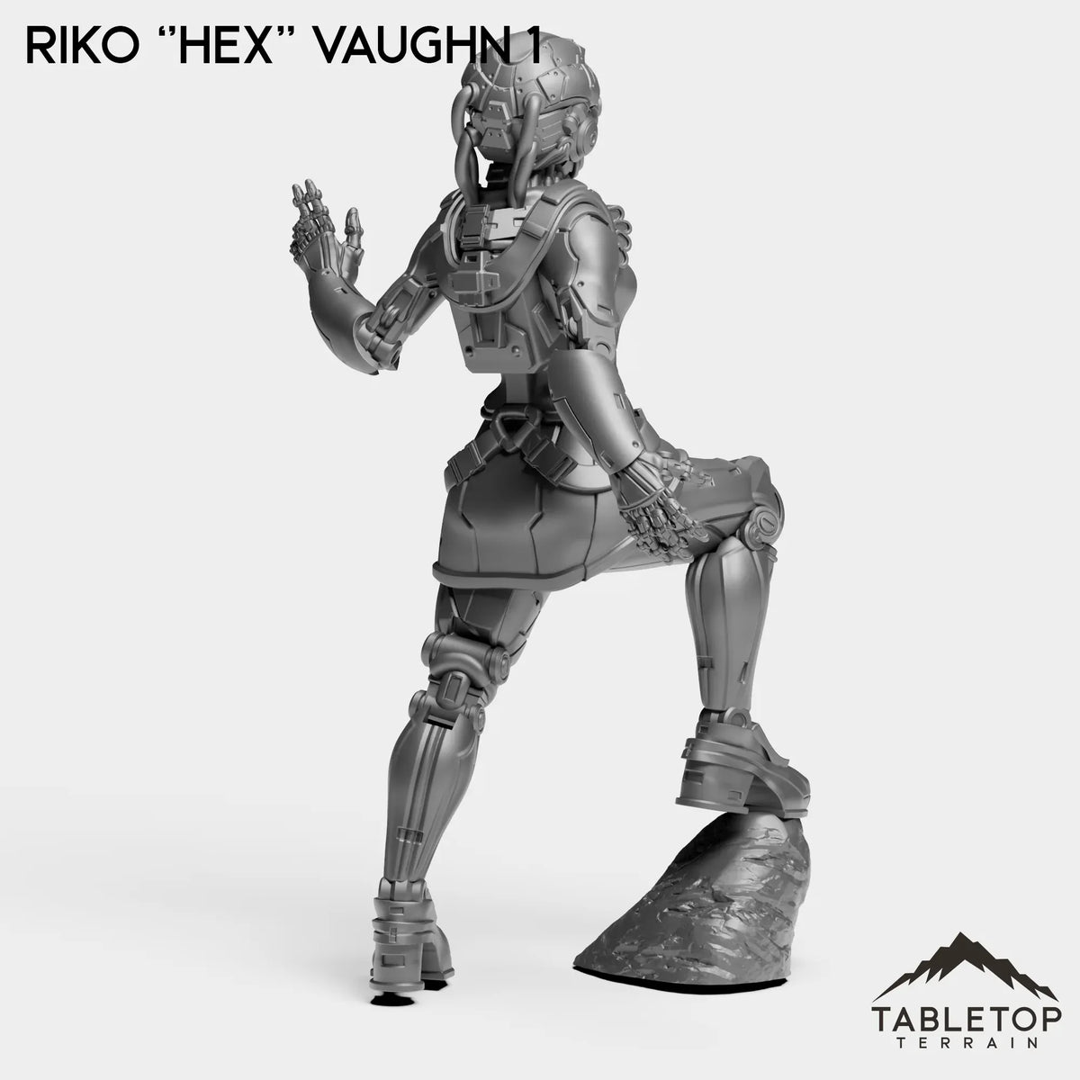 Tabletop Terrain Miniature Riko ''Hex'' Vaughn