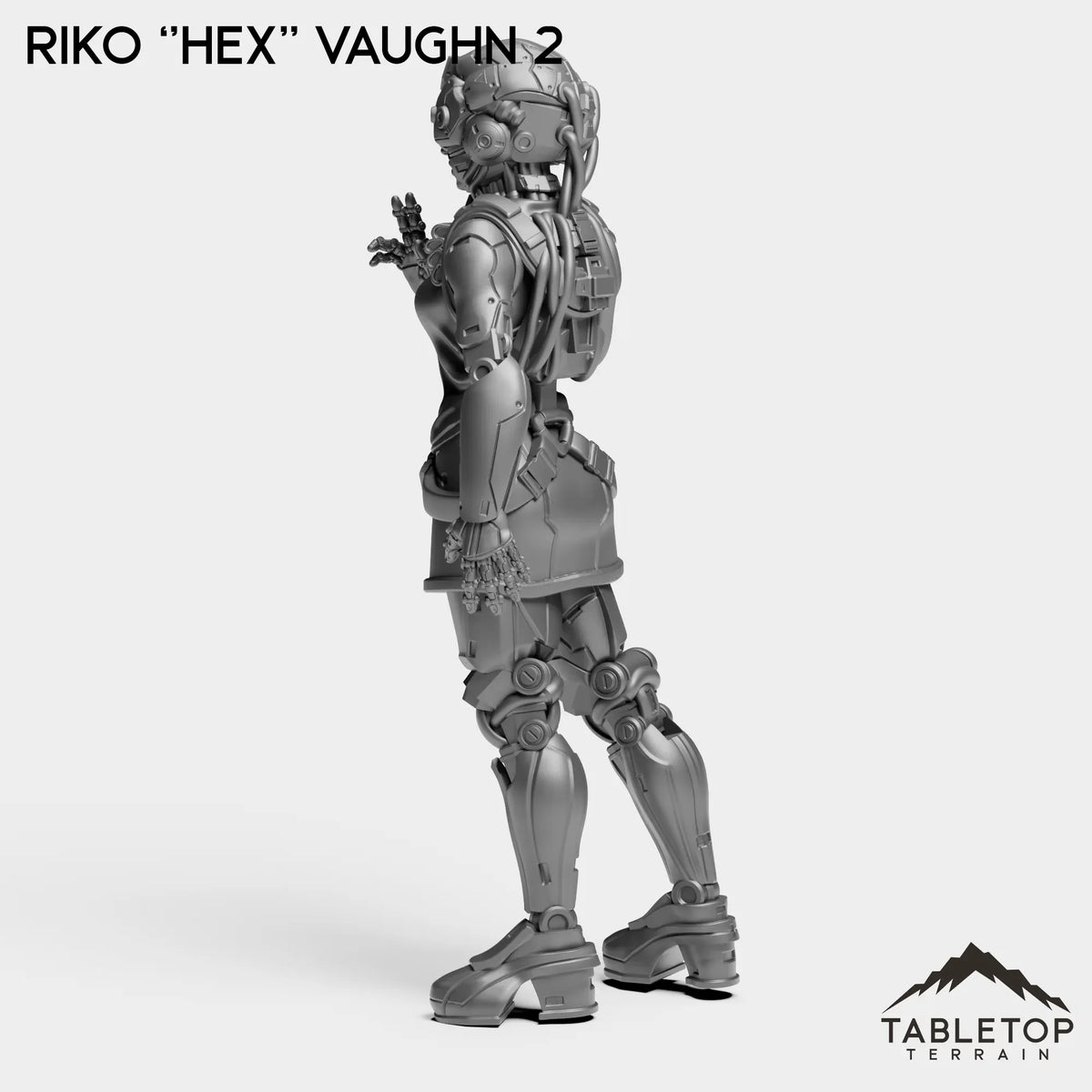 Tabletop Terrain Miniature Riko ''Hex'' Vaughn