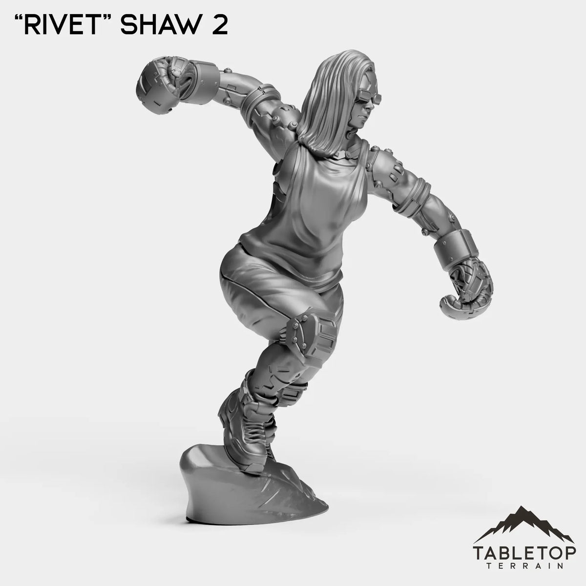 Tabletop Terrain Miniature ''Rivet'' Shaw