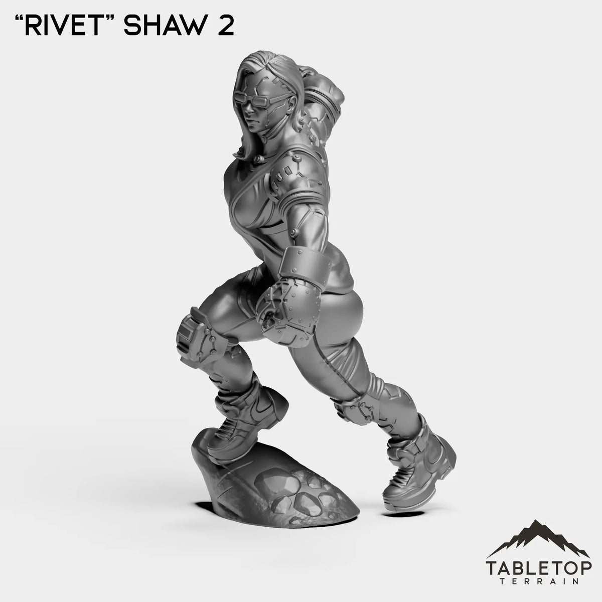 Tabletop Terrain Miniature ''Rivet'' Shaw