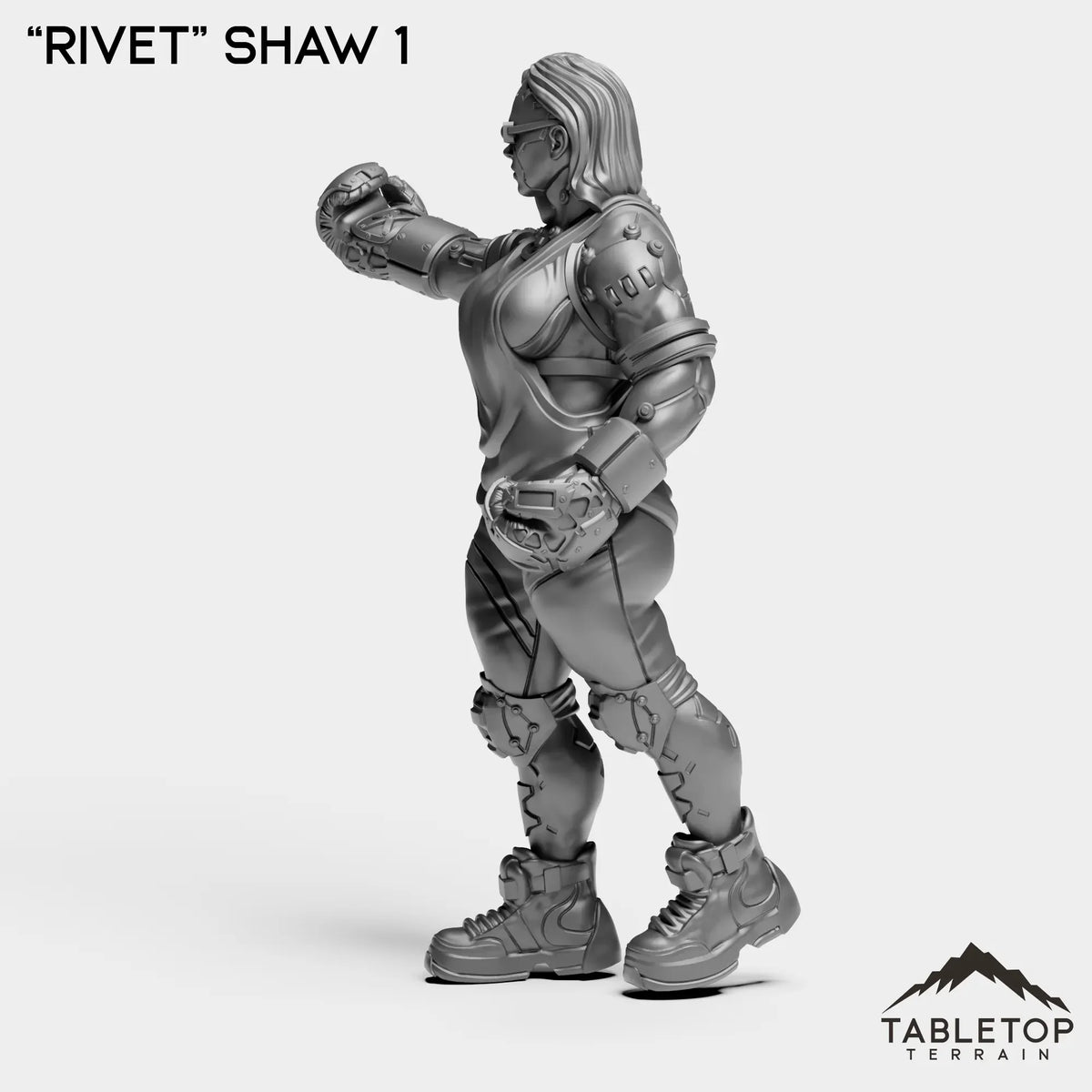 Tabletop Terrain Miniature ''Rivet'' Shaw