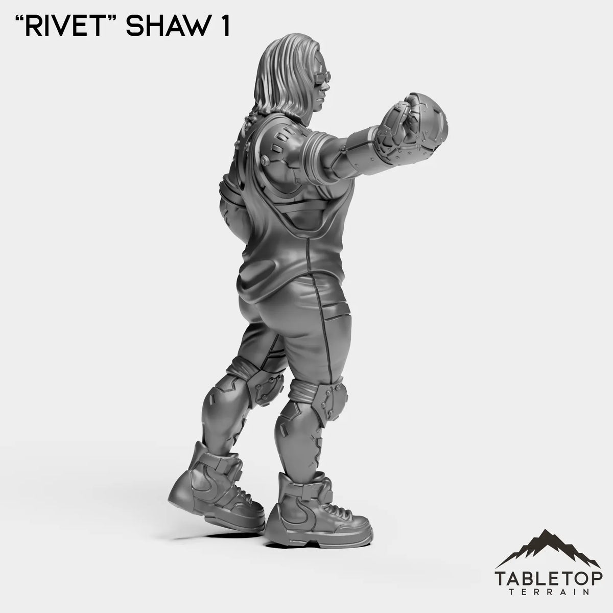 Tabletop Terrain Miniature ''Rivet'' Shaw