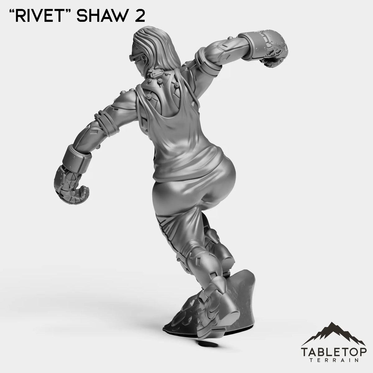 Tabletop Terrain Miniature ''Rivet'' Shaw