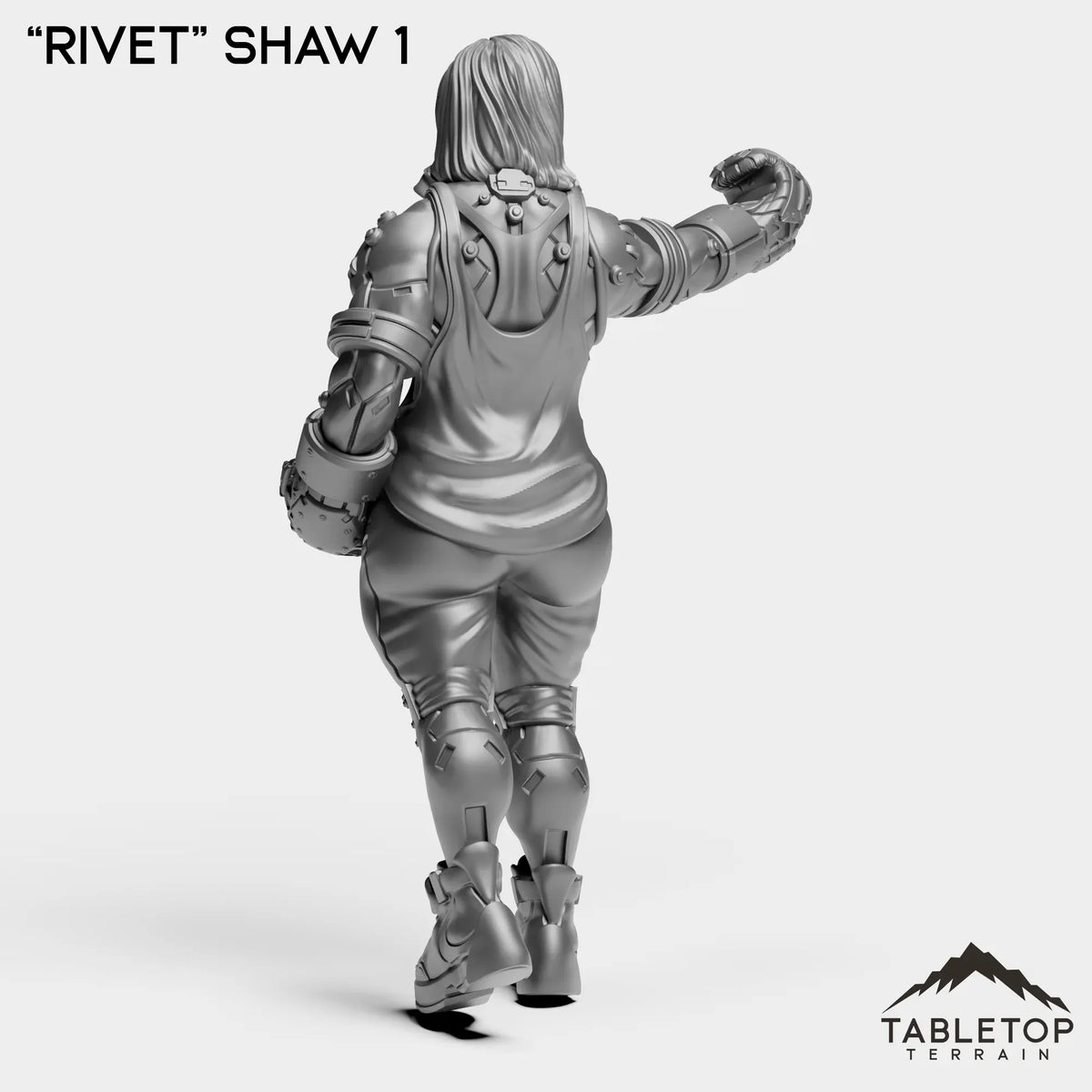 Tabletop Terrain Miniature ''Rivet'' Shaw