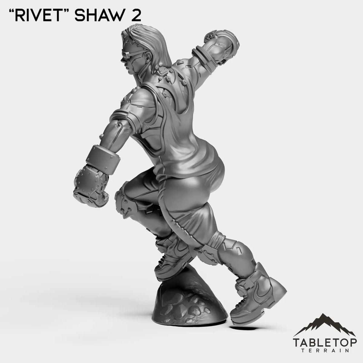 Tabletop Terrain Miniature ''Rivet'' Shaw