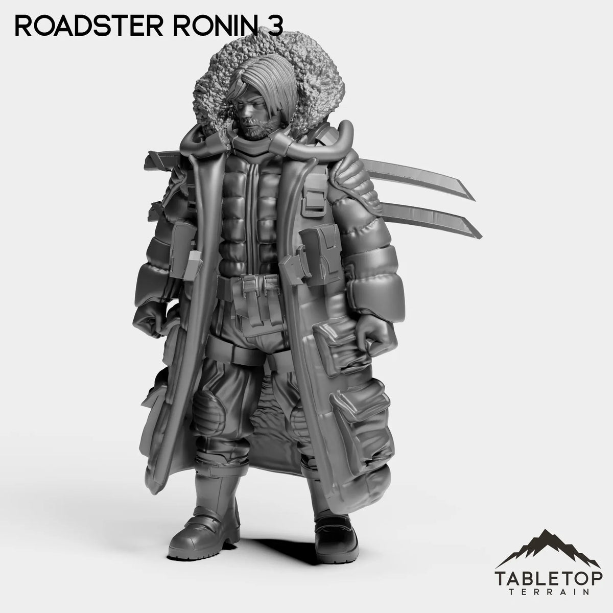 Tabletop Terrain Miniature Roadster Ronin 3 Roadster Ronin
