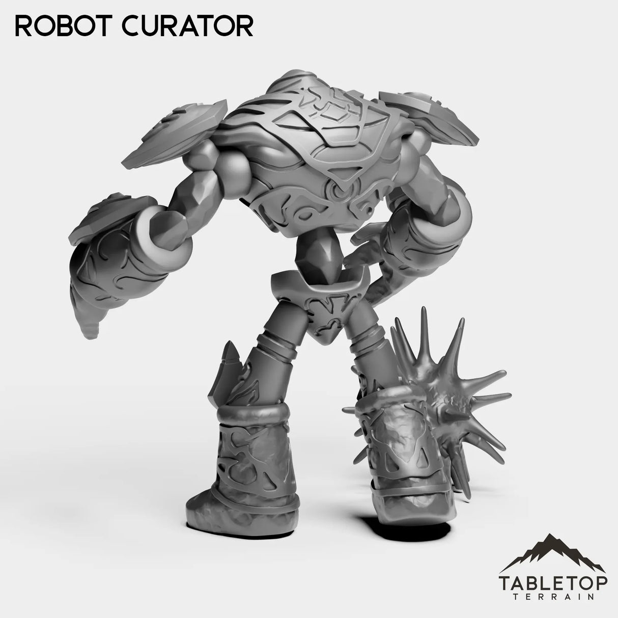 Tabletop Terrain Miniature Robot Curator