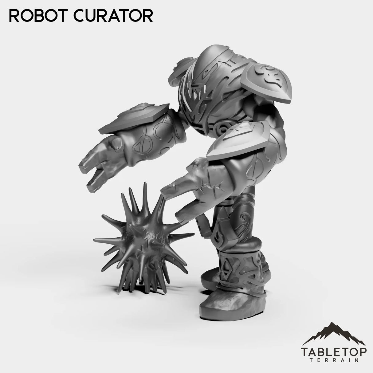 Tabletop Terrain Miniature Robot Curator