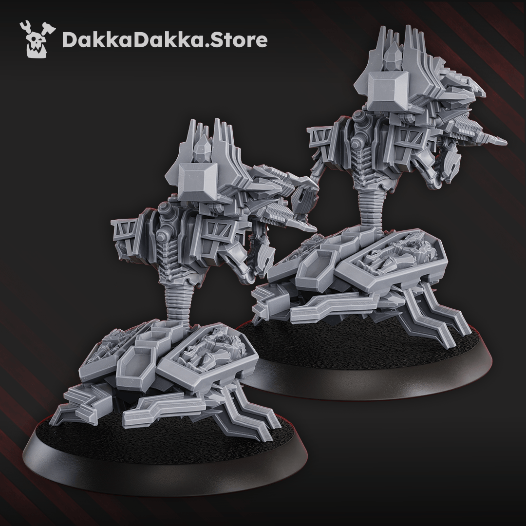 Tabletop Terrain Miniature Robot Legions Heavy Annihilators x2