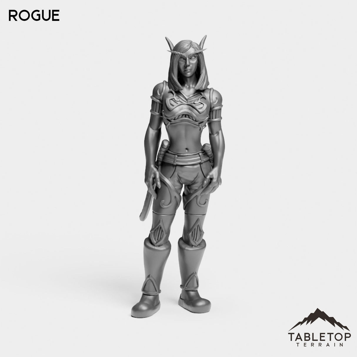 Tabletop Terrain Miniature Rogue Blood Elf Starters Female