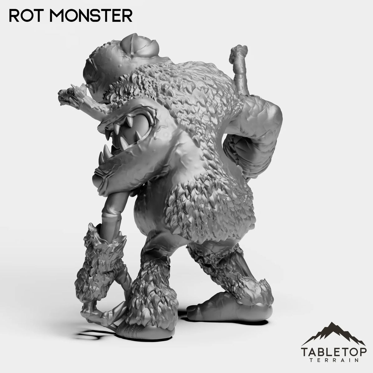 Tabletop Terrain Miniature Rot Monster