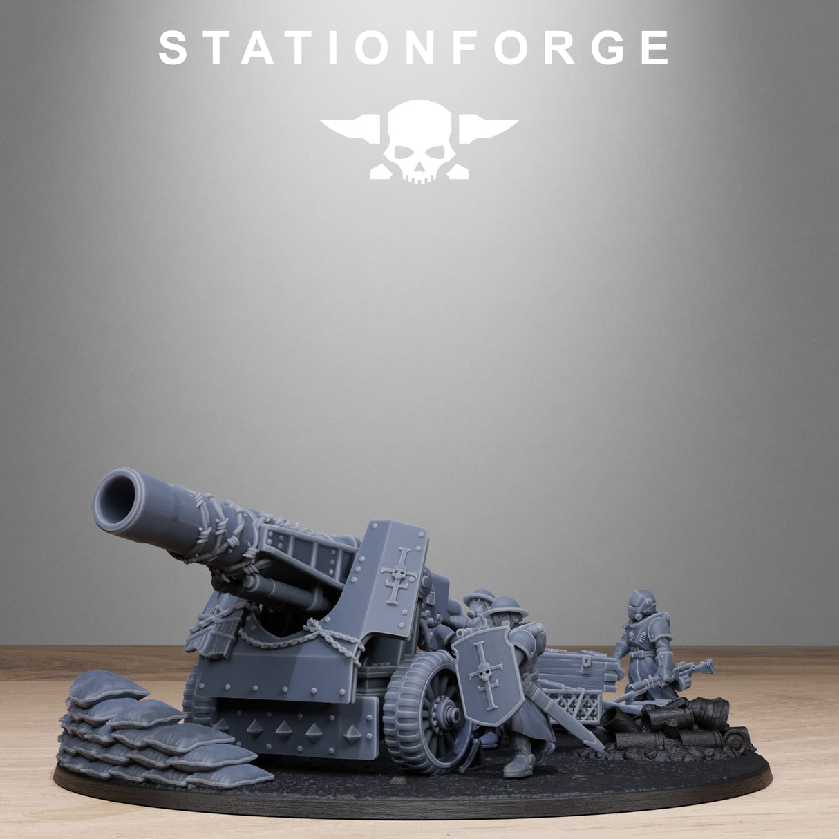 Tabletop Terrain Miniature RoyalGuard Artillery