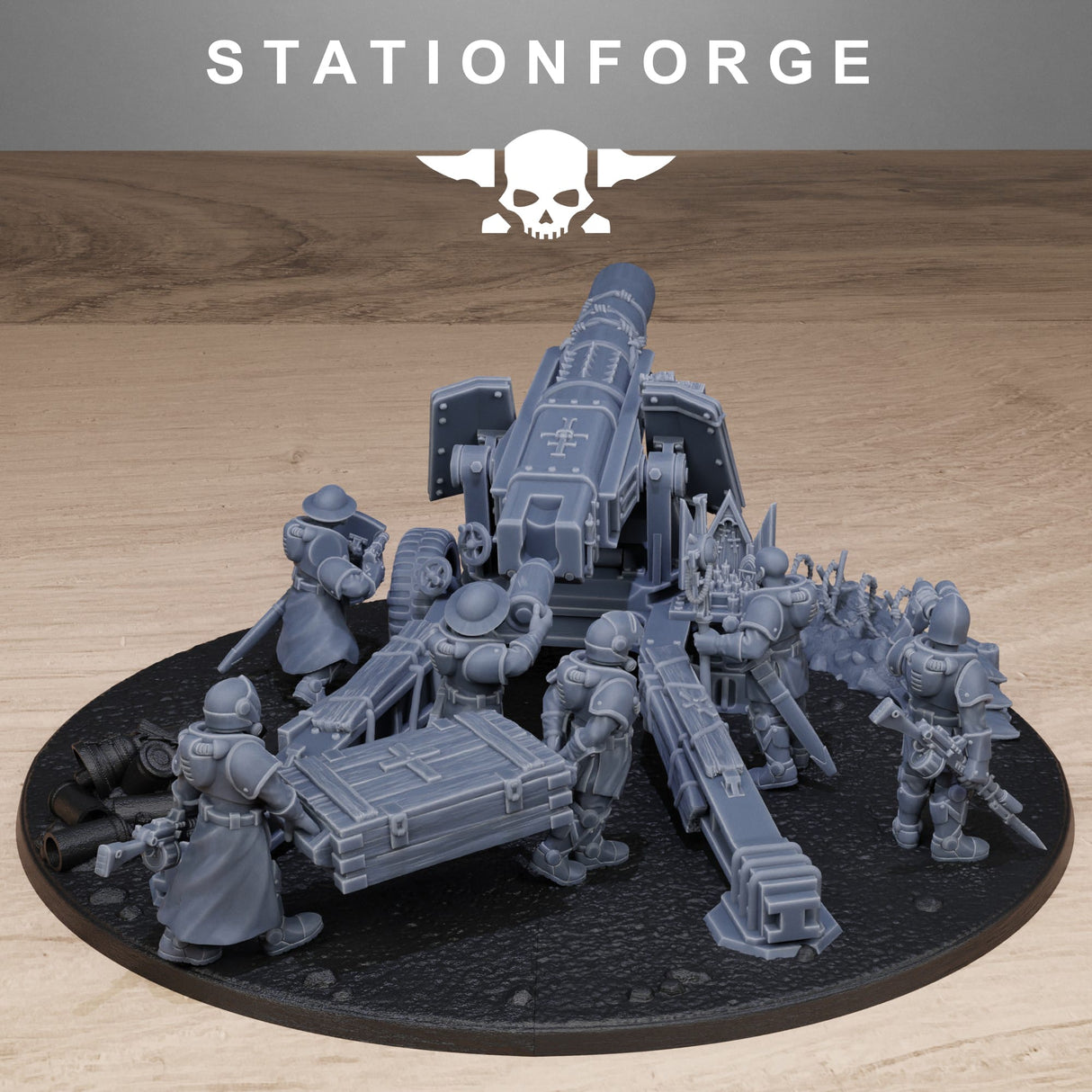 Tabletop Terrain Miniature RoyalGuard Artillery