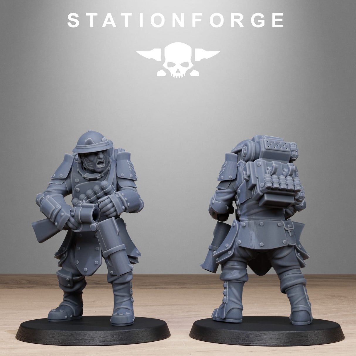 Tabletop Terrain Miniature RoyalGuard Bastioners