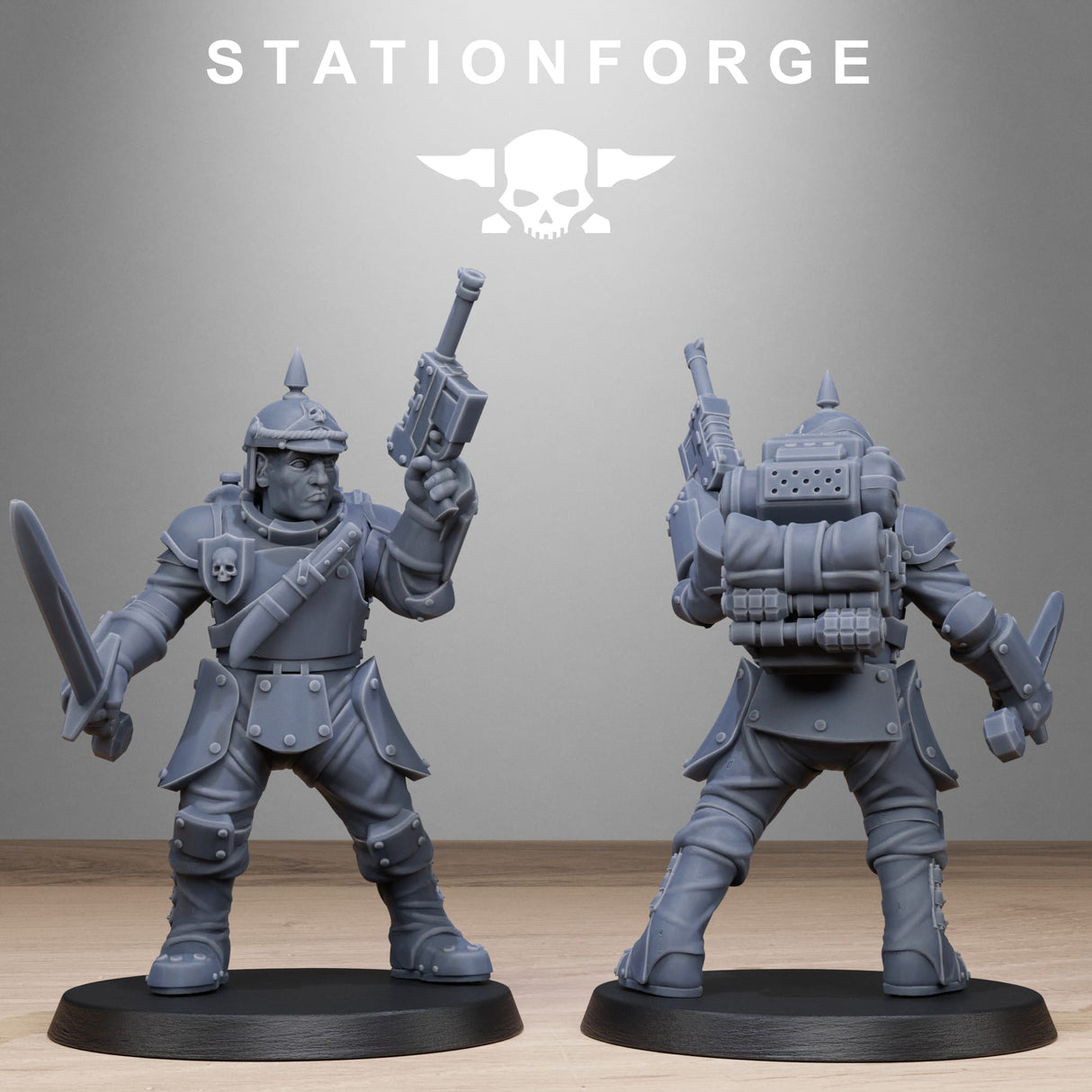 Tabletop Terrain Miniature RoyalGuard Bastioners