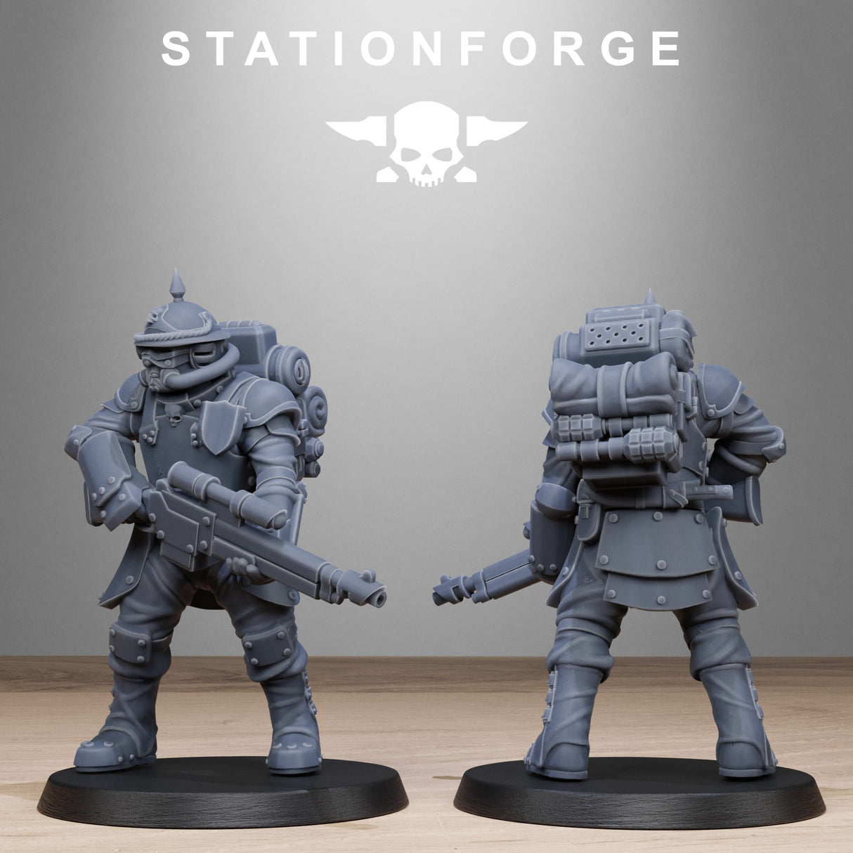 Tabletop Terrain Miniature RoyalGuard Bastioners