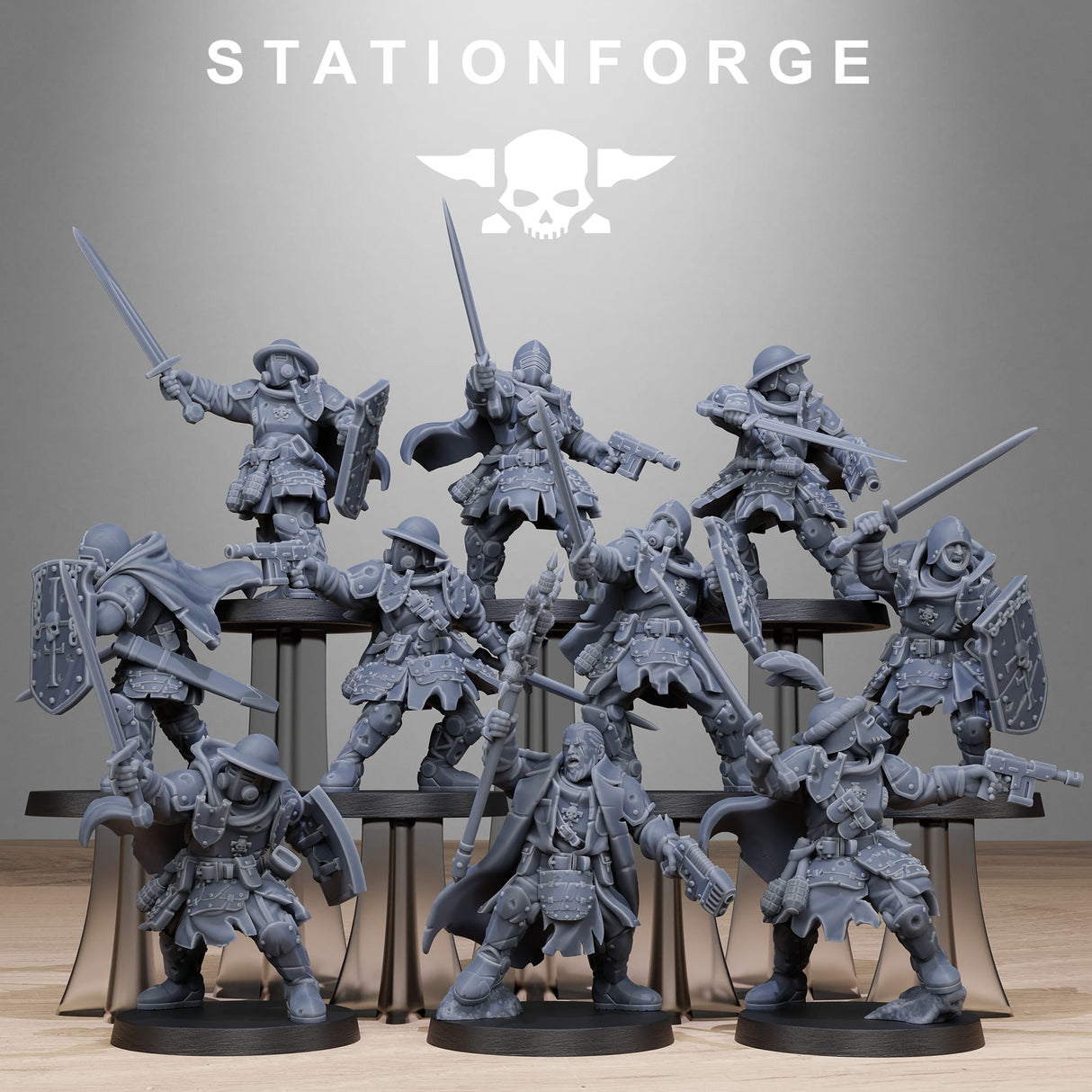 Tabletop Terrain Miniature RoyalGuard Bloodwardens