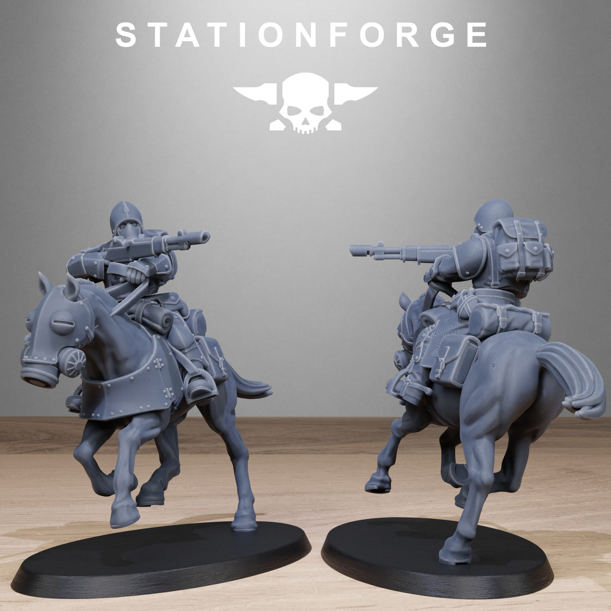 Tabletop Terrain Miniature RoyalGuard Cavalry