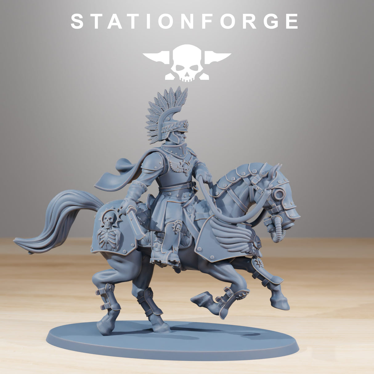 Tabletop Terrain Miniature RoyalGuard Cavalry Commanders