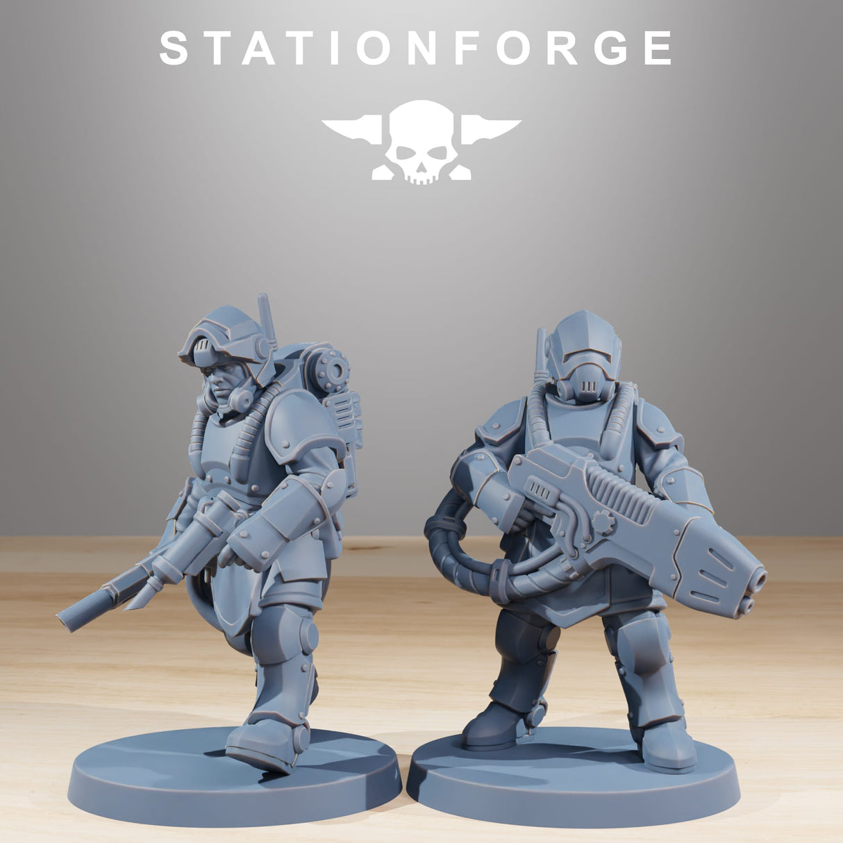Tabletop Terrain Miniature RoyalGuard Commandos