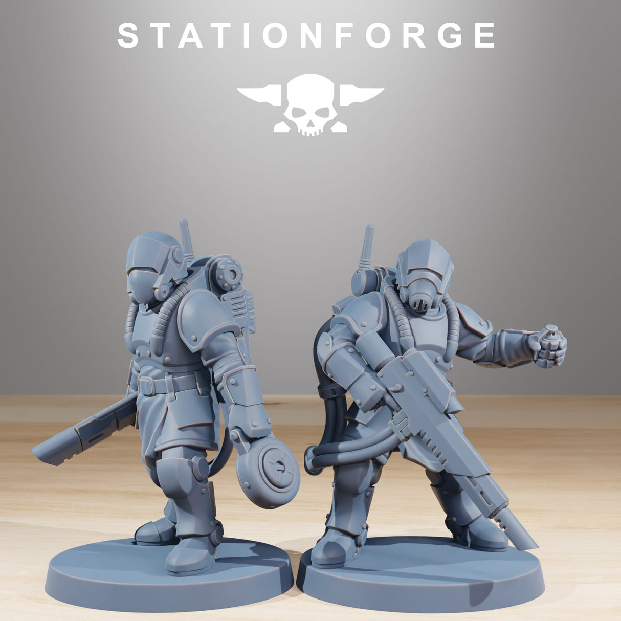 Tabletop Terrain Miniature RoyalGuard Commandos