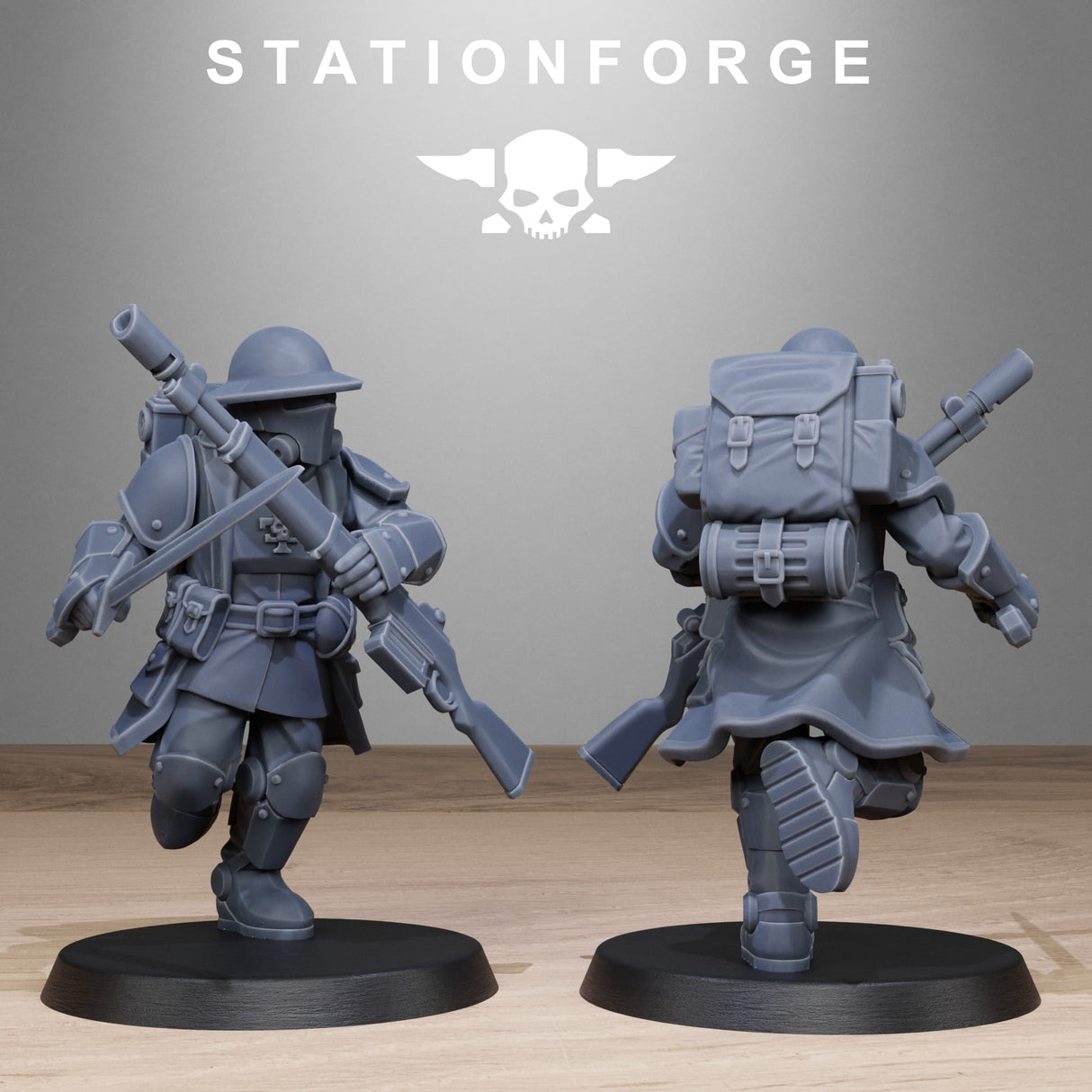 Tabletop Terrain Miniature RoyalGuard Enforcers