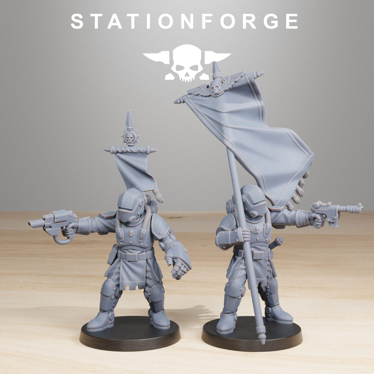 Tabletop Terrain Miniature RoyalGuard Infantry 2
