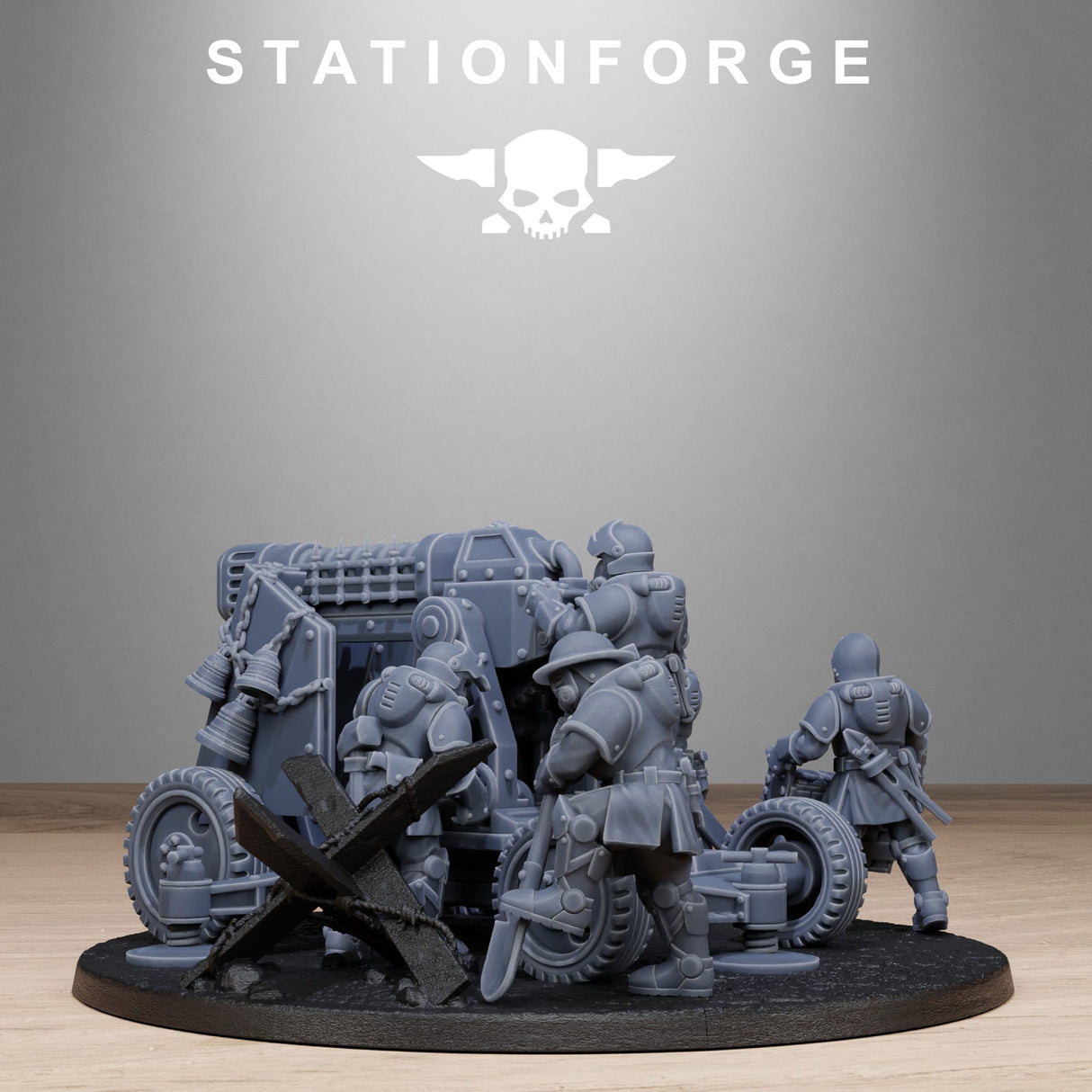 Tabletop Terrain Miniature RoyalGuard Light Artillery