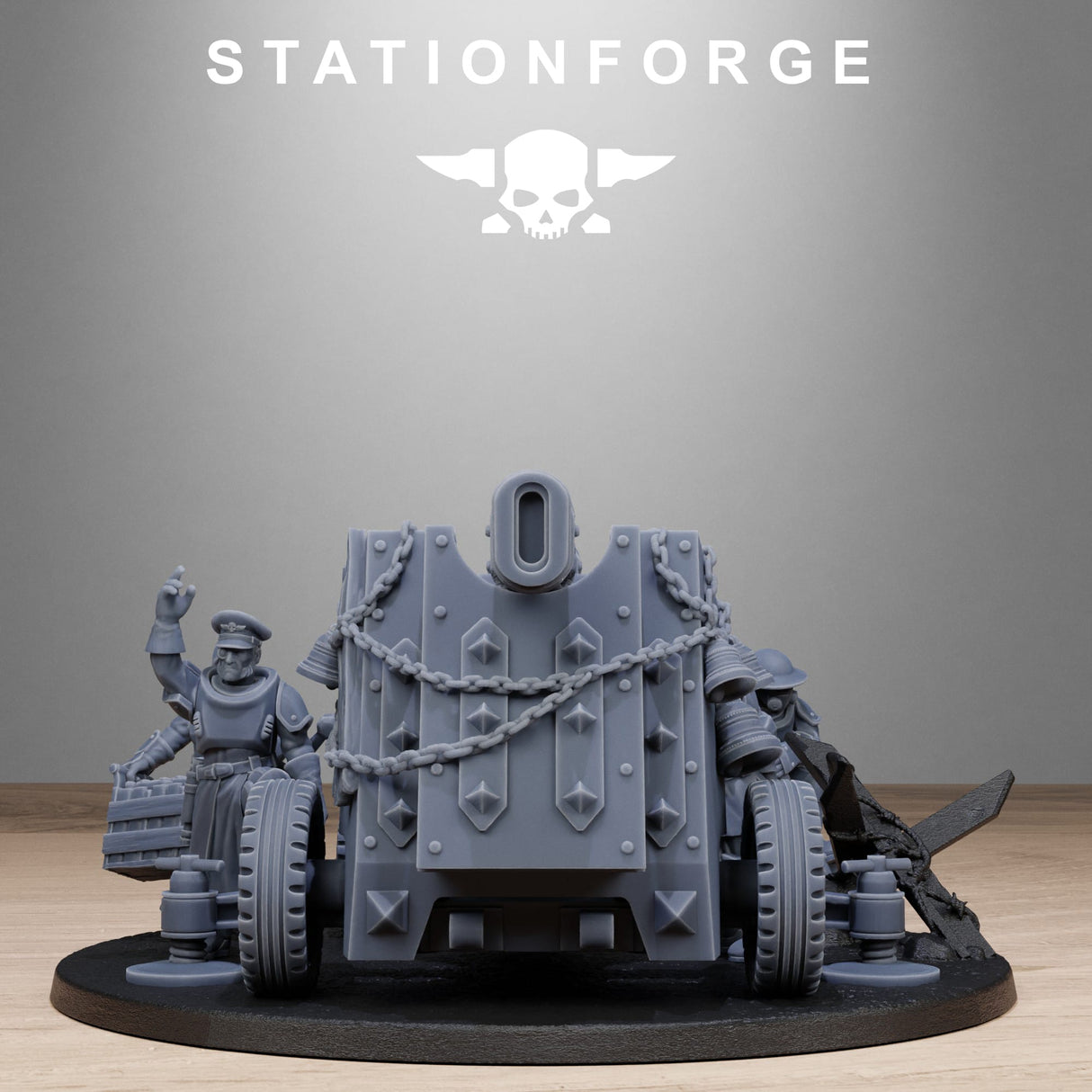 Tabletop Terrain Miniature RoyalGuard Light Artillery